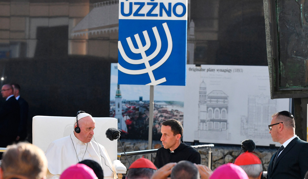 Encuentro del Papa con representantes judíos