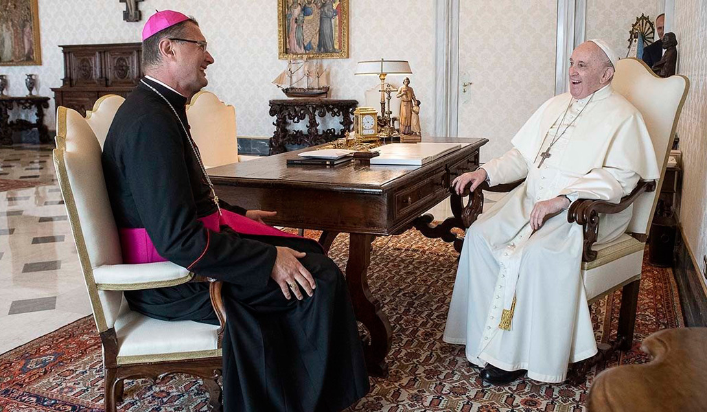Audiencia del Papa Francisco al nuncio Kulbokas, el jueves