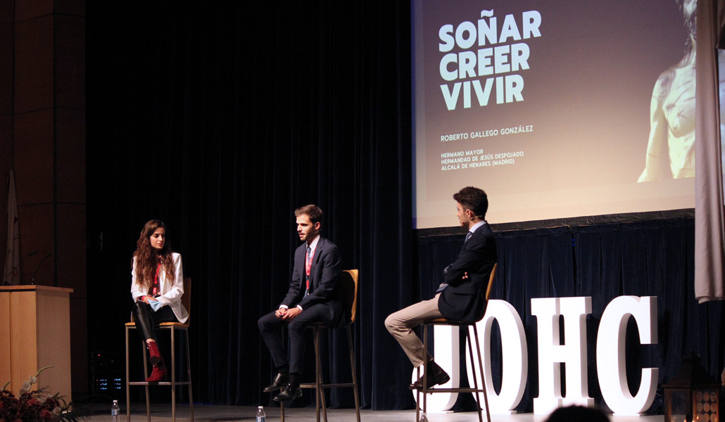 Alicia García, Roberto Gallego y Rubén Terriza dieron su testimonio en Valladolid
