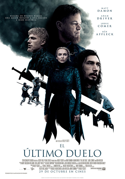 Cartel de 'El último duelo'