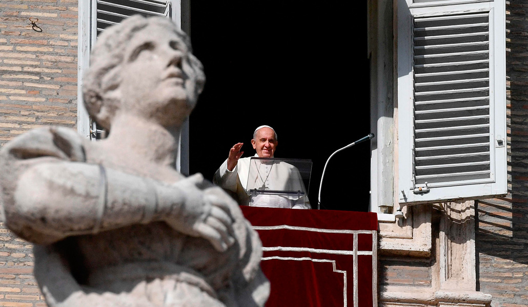 El Santo Padre en el ángelus de este domingo