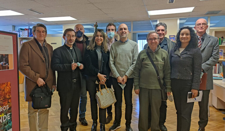 Integrantes de la mesa en Madrid