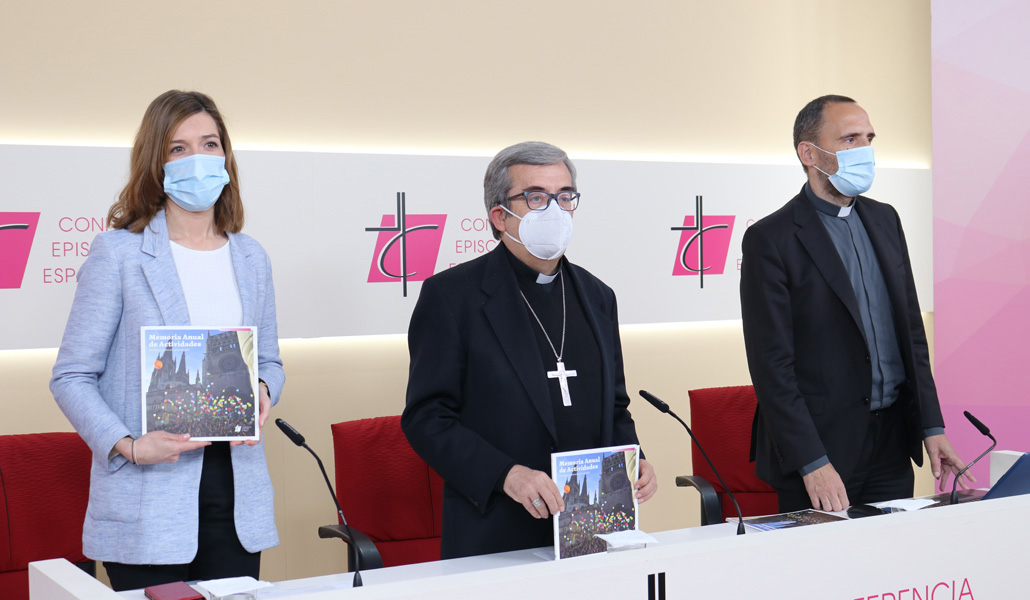 Un momento de la presentación de la Memoria de Actividades correspondiente al año 2019. Imagen de archivo
