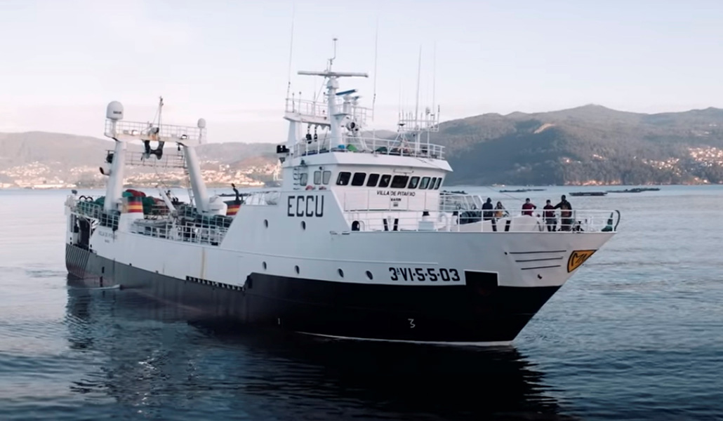 El barco Vila de Pitanxo