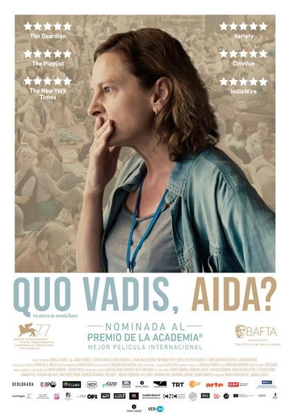 Cartel de 'Quo vadis, Aida?'