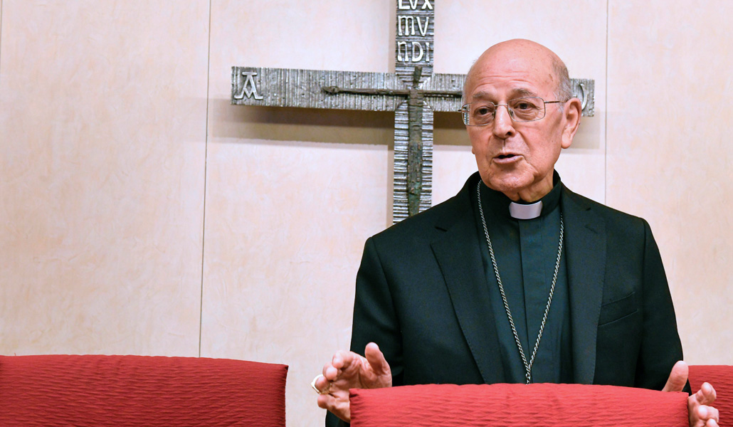 El cardenal Ricardo Blázquez