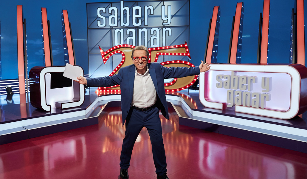 Jordi Hurtado en el programa de celebración de los 25 años de ‘Saber y ganar’