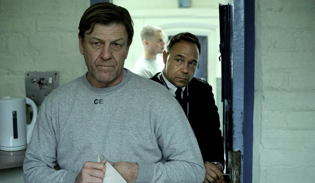 Sean Bean y Stephen Graham en un fotograma de 'Condena'