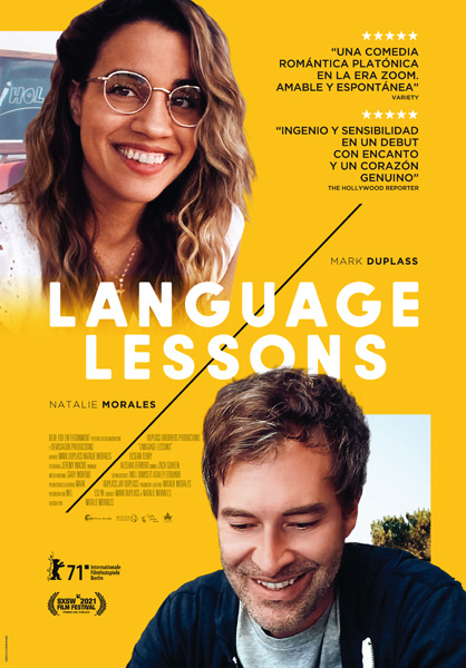 Cartel de 'Language lessons'