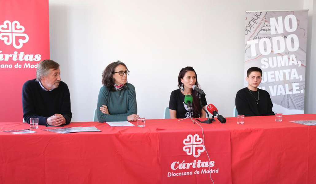 Cáritas Madrid Paro Juvenil