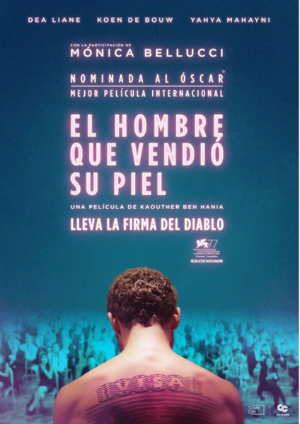 Cartel de 'El hombre que vendió su piel'
