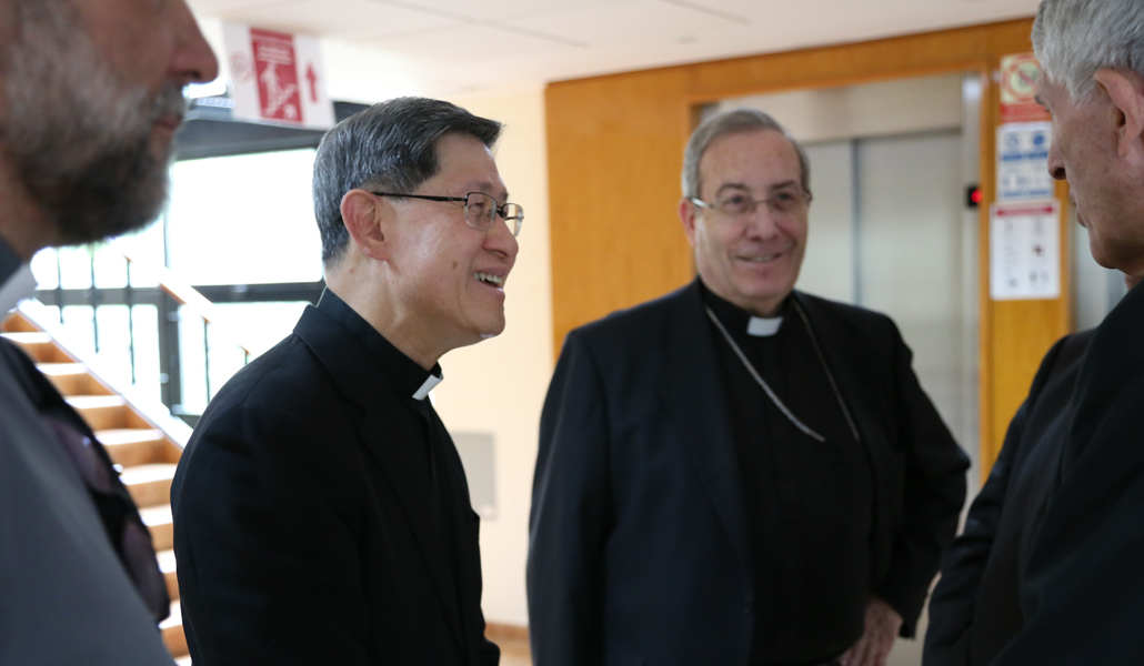 Tagle en la asamblea de OMP España
