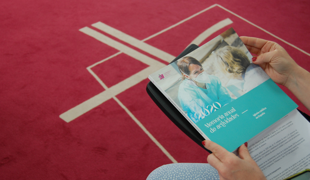 La Memoria Anual de la Iglesia 2020 ha sido presentada este miércoles