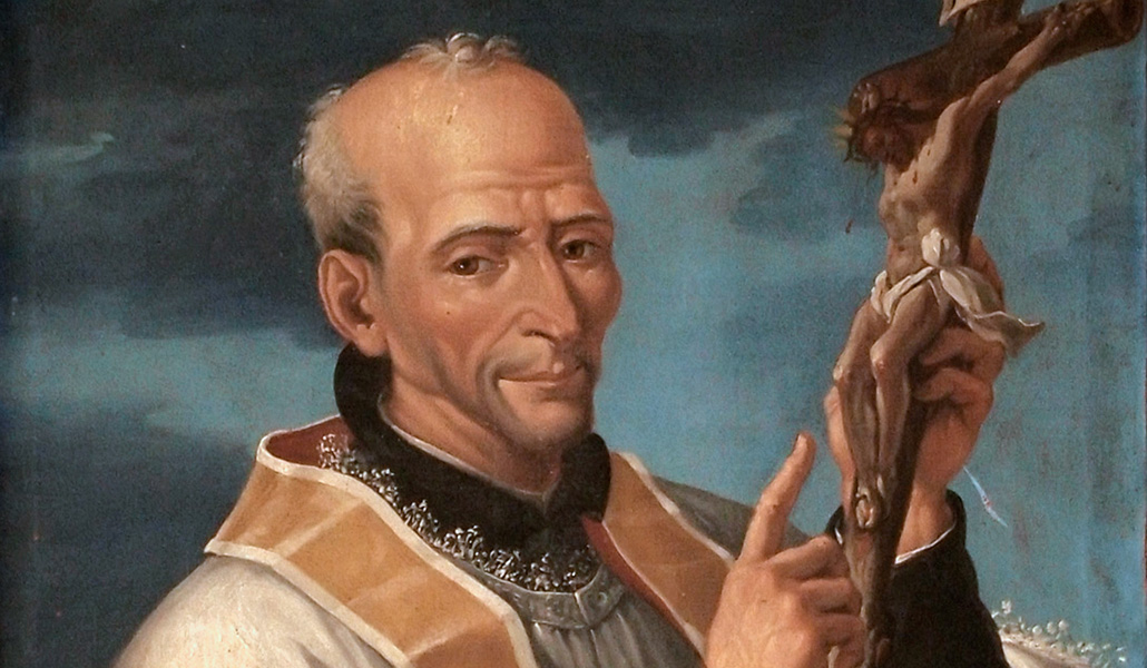 'San Francisco de Jerónimo'. Pintor anónimo. Iglesia de San Miguel y San Julián de Valladolid.
