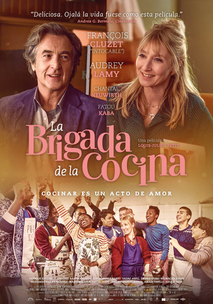 Cartel de 'La brigada de la cocina'