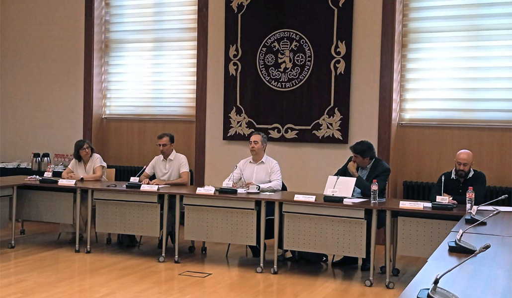 Un momento de la jornada organizada por Comillas