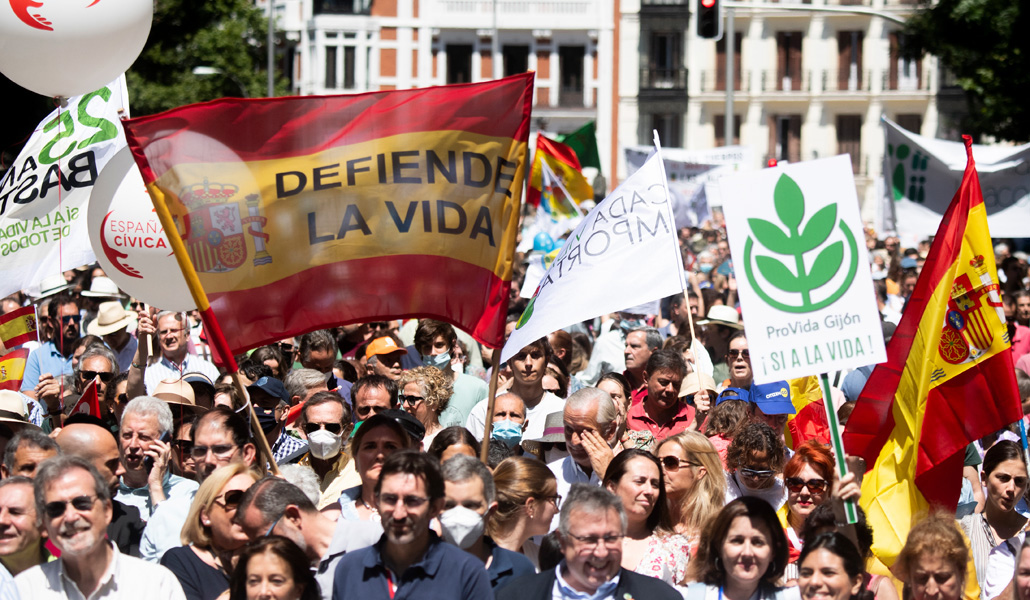 A la convocatoria en favor de la vida se han sumado miles de personas