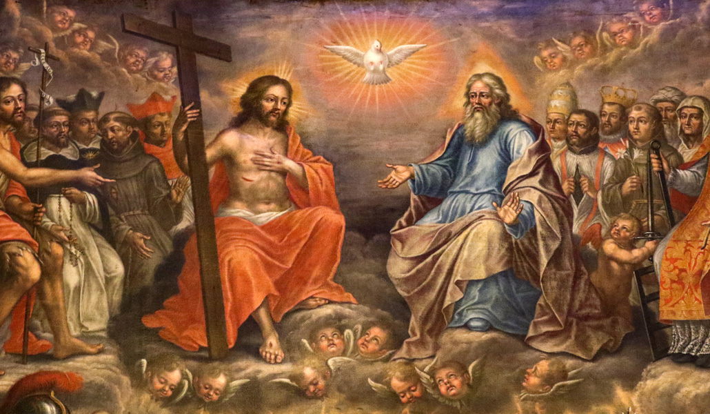 Detalle del 'Retablo de ánimas', de Cristóbal Hernández de Quintana. Catedral de San Cristóbal de La Laguna (Tenerife)