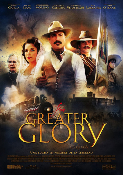 Cartel de 'For greater glory' (Cristiada)
