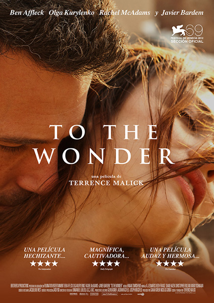 Cartel de 'To the Wonder'