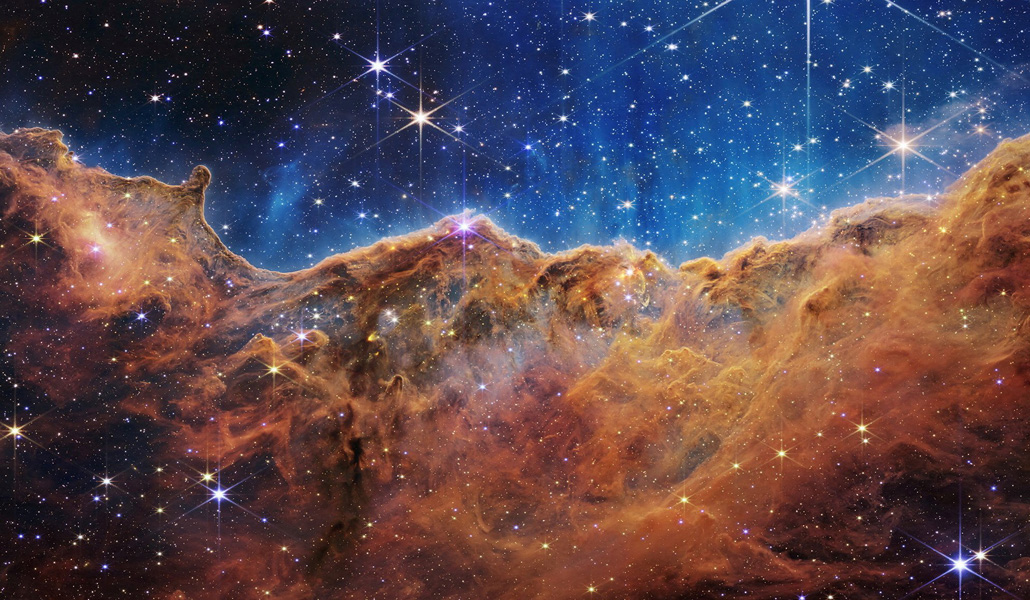 «Acantilados cósmicos» de la nebulosa de Carina