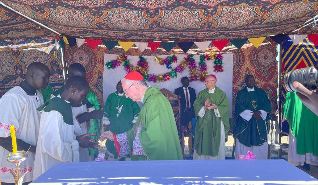 Parolin en Sudán del Sur