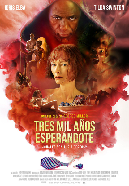 Cartel de 'Tres mil años esperándote'