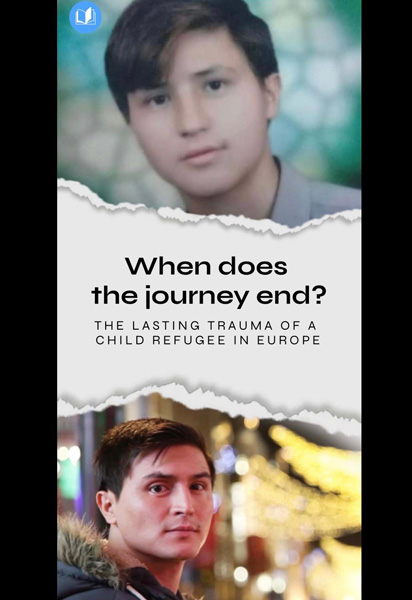 Cartel de '¿Cuándo termina el viaje?'