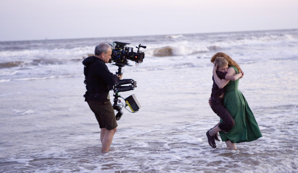 Un momento del rodaje de la película 'El árbol de la vida', de Terrence Malick