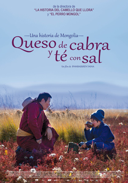 Cartel de 'Queso de cabra y té con sal'