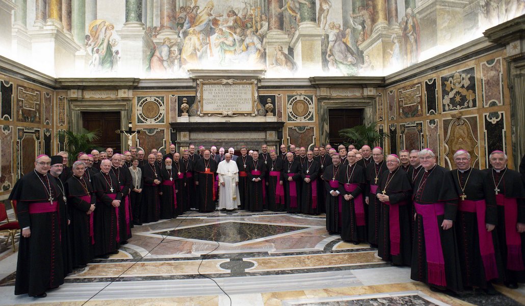 Obispos Alemanes con el Papa
