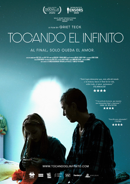 Cartel de 'Tocando el infinito'