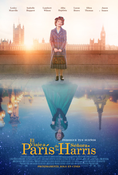 Cartel de 'El viaje a París de la señora Harris'