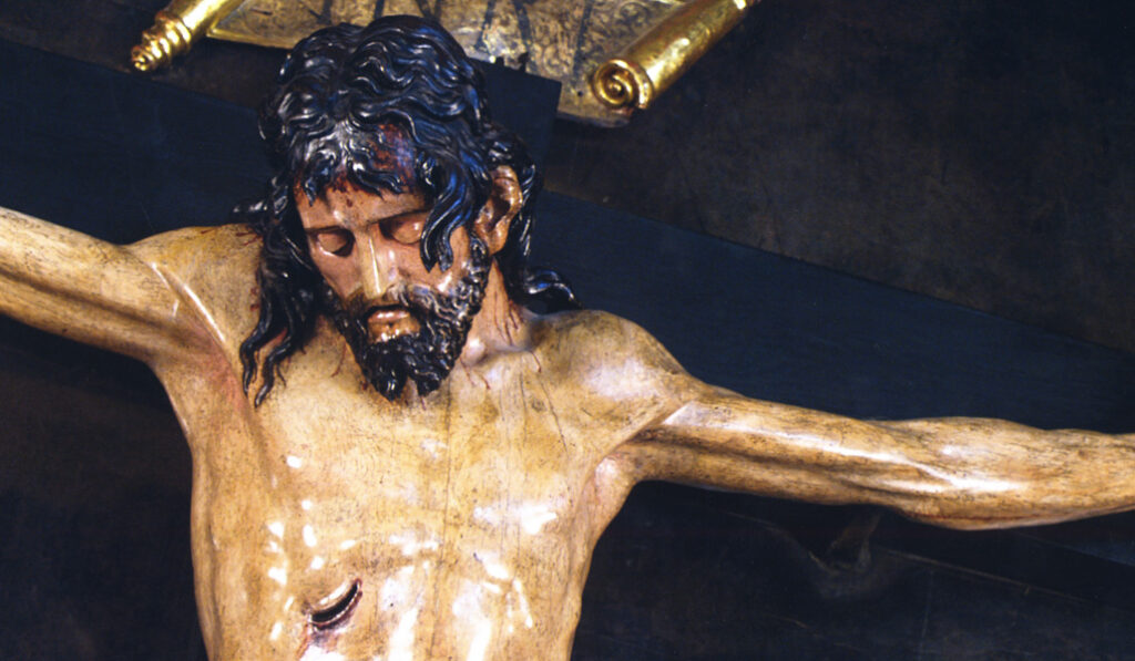 'Jesucristo, el amor de Dios encarnado y crucificado por amor'. Calvario de la Seo. Zaragoza