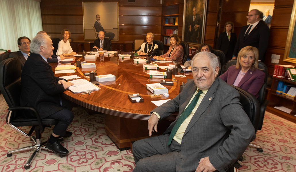 Pleno del Tribunal Constitucional hace dos semanas