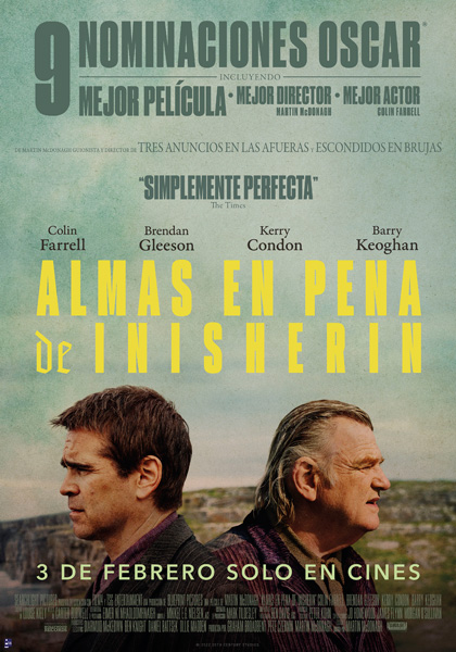 Cartel de 'Almas en pena de Inisherin'