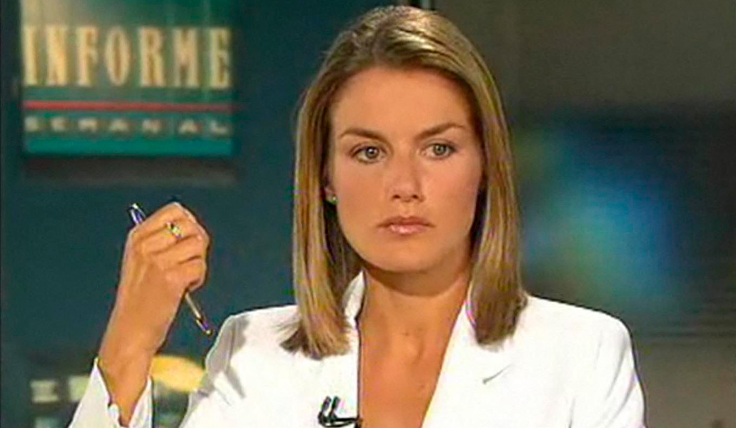 Letizia Ortiz presentó 'Informe Semanal' en el año 2000