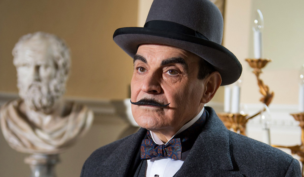 El actor David Suchet interpreta a Hércules Poirot