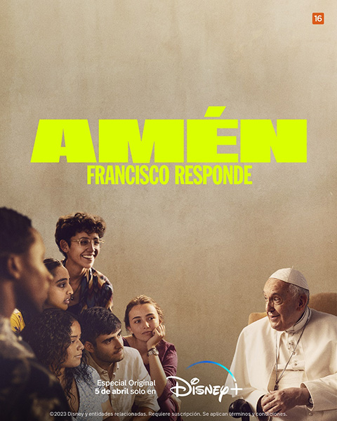 Cartel de 'Amén. Francisco responde'