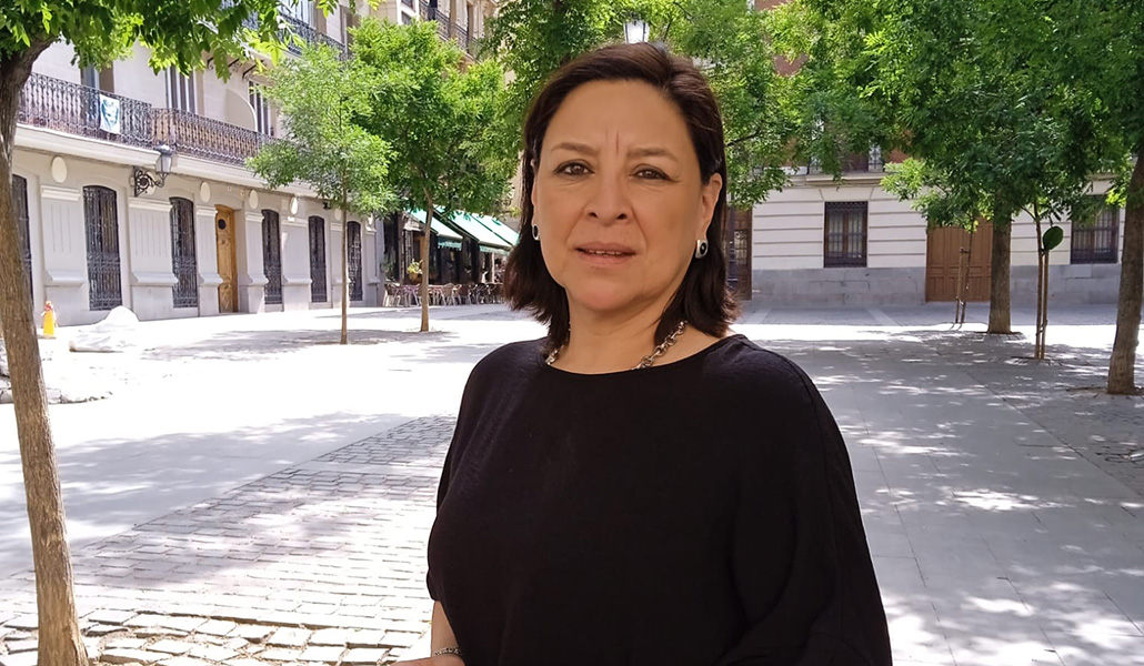 Amparo Medina ha pasado por Madrid recientemente
