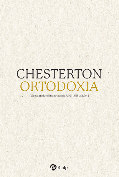 Portada de 'Ortodoxia'
