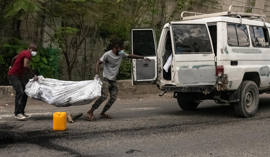 Cinco presuntos miembros de una banda fueron asesinados el 2 de mayo en Pétion Ville (Puerto Príncipe)