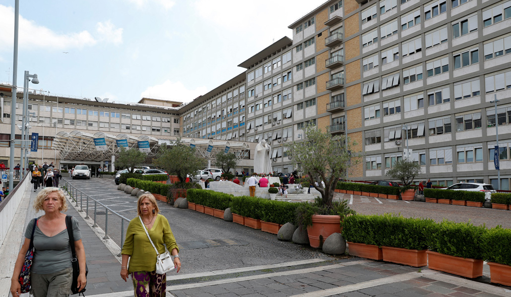 Vista general del hospital Gemelli
