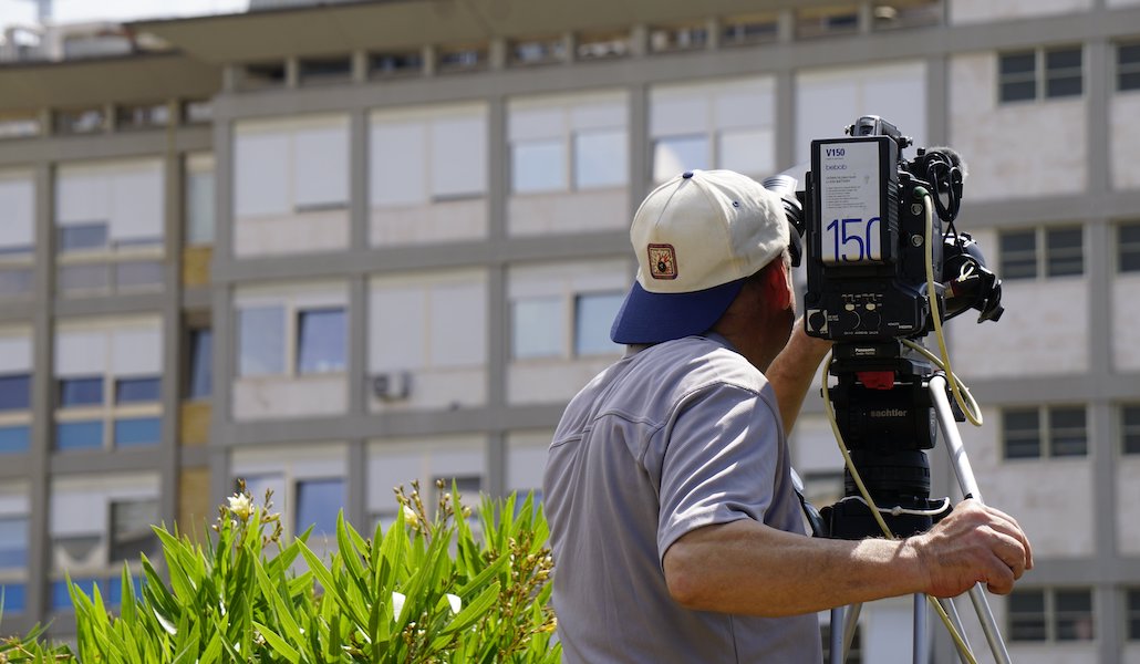 Papa en buen estado y alerta