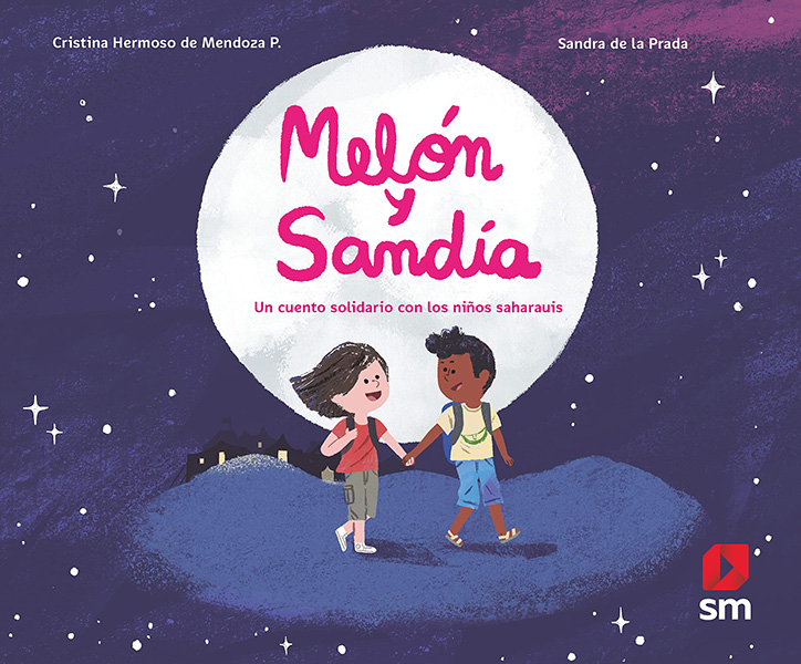 Portada de 'Melón y Sandia. Un cuento solidario con los niños saharauis'