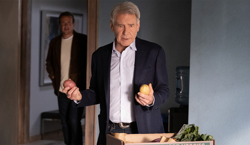Harrison Ford y Jason Segel en el episodio cuarto de la primera temporada