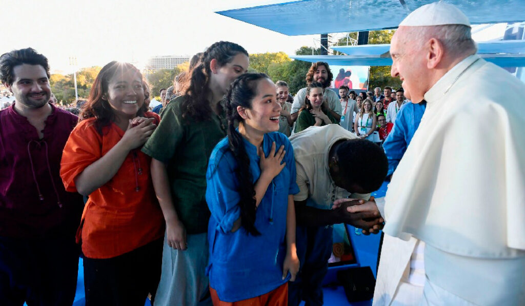 JMJ Lisboa Papa Francisco Baile