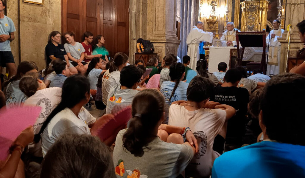 JMJ Lisboa catedral eucaristía