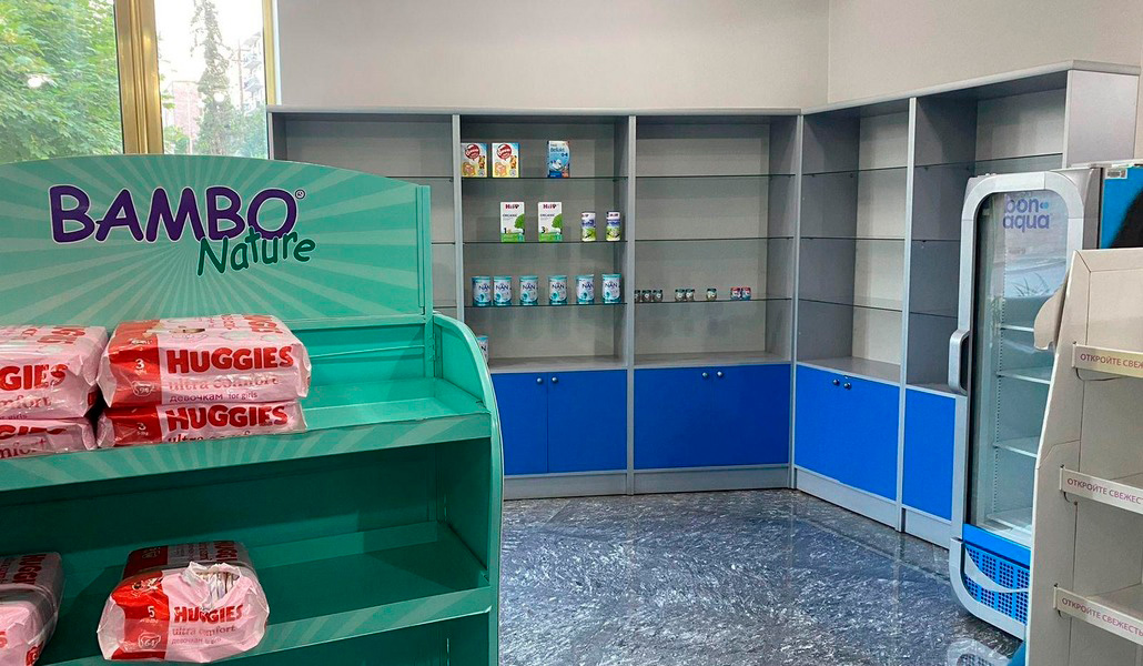 Tampoco hay productos para bebés en las tiendas de Arstaj