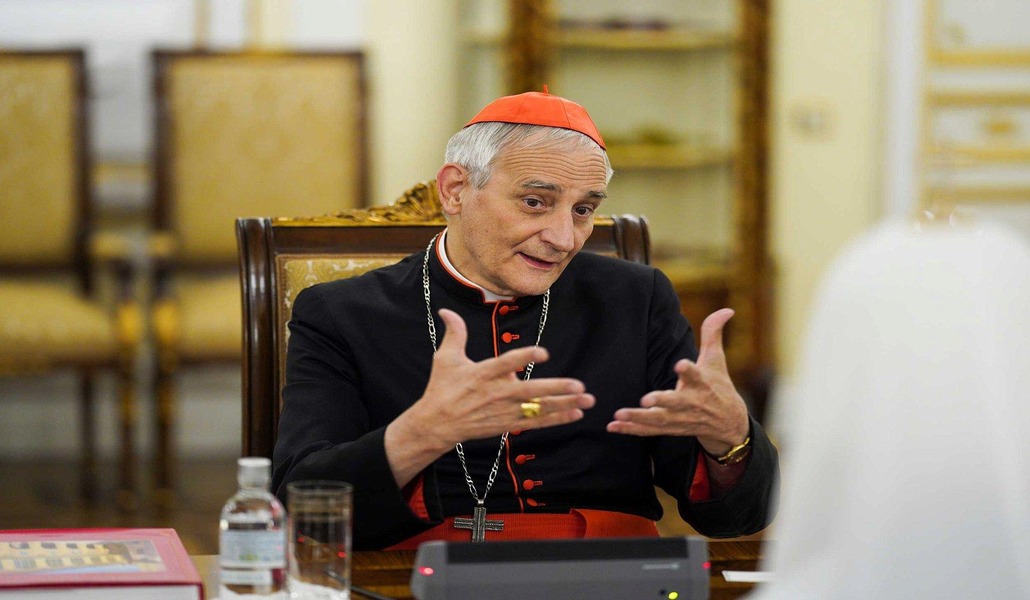 El cardenal Zuppi mantuvo un encuentro con Cirilo en Moscú el 29 de junio